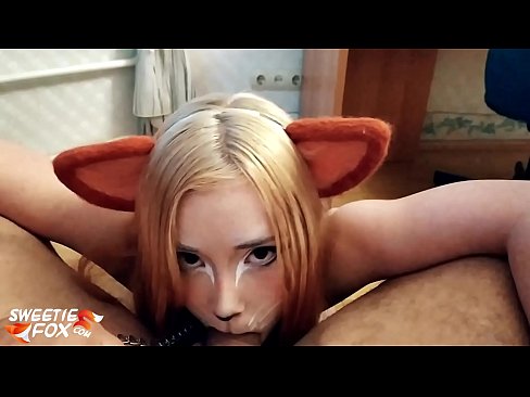 ❤️ Kitsune înghite pula și ejaculează în gură ❌ at us ❌
